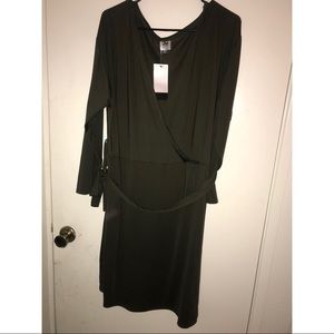 FINAL SALE 🌹 Dark Olive Green Dress